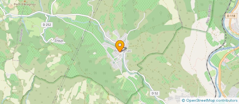 localisation de l'entreprise CITE NATURELLE  CUBIERES-SUR-CINOBLE