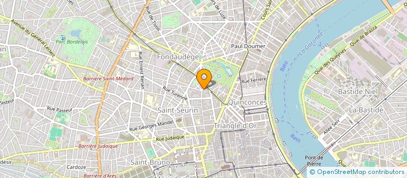 localisation de l'entreprise CITE OCEANIQUE DE BORDEAUX à BORDEAUX