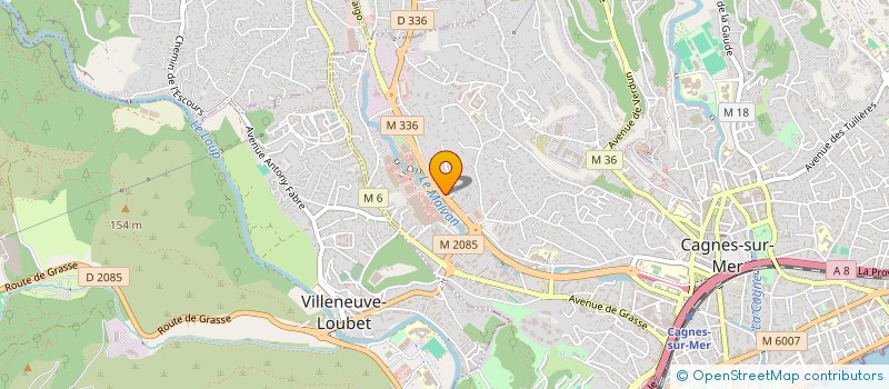 localisation de l'entreprise CITE SAINT JEAN à CAGNES-SUR-MER