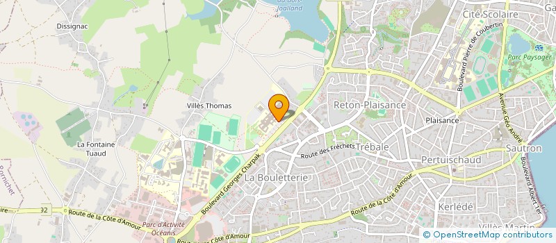 localisation de l'entreprise CITE SANITAIRE NAZAIRIENNE à SAINT-NAZAIRE