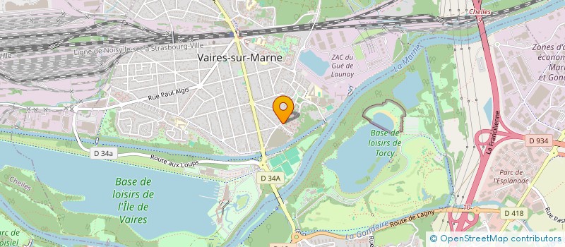 localisation de l'entreprise CITE SCOLAIRE ANTOINE FOUDA à VAIRES-SUR-MARNE