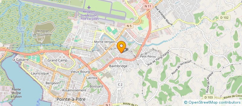 localisation de l'entreprise CITE SCOLAIRE D EXCELLENCE SPORTIVE à LES ABYMES