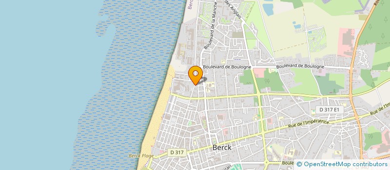 localisation de l'entreprise CITE SECOURS ST VINCENT PAUL à BERCK