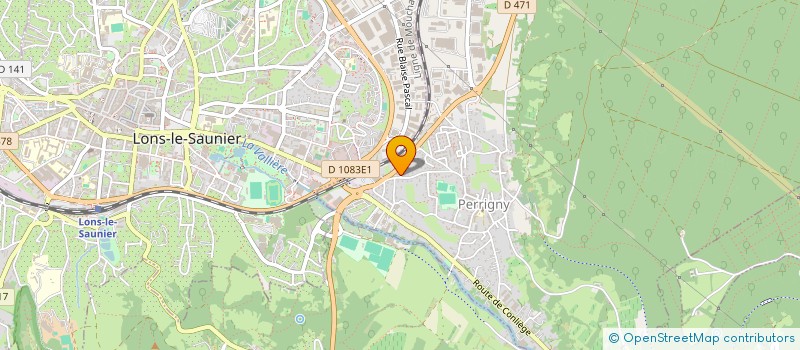 localisation de l'entreprise CITEA à PERRIGNY