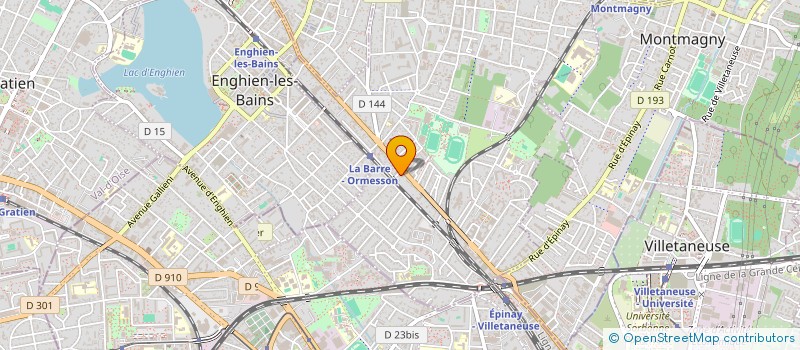 localisation de l'entreprise CITEA  DEUIL-LA-BARRE