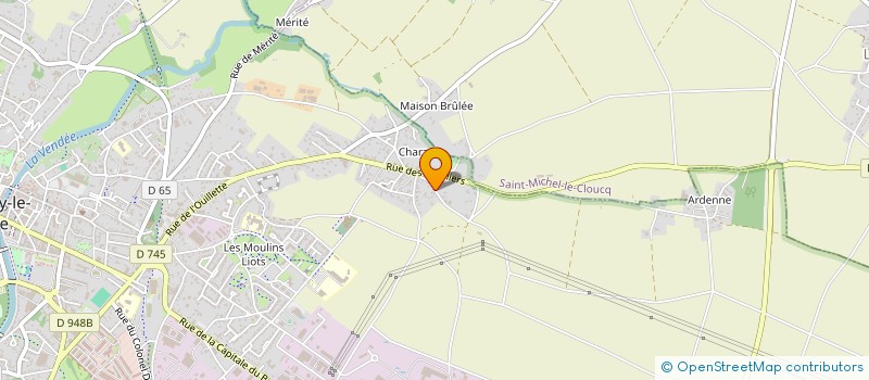 localisation de l'entreprise CITEAL à FONTENAY-LE-COMTE