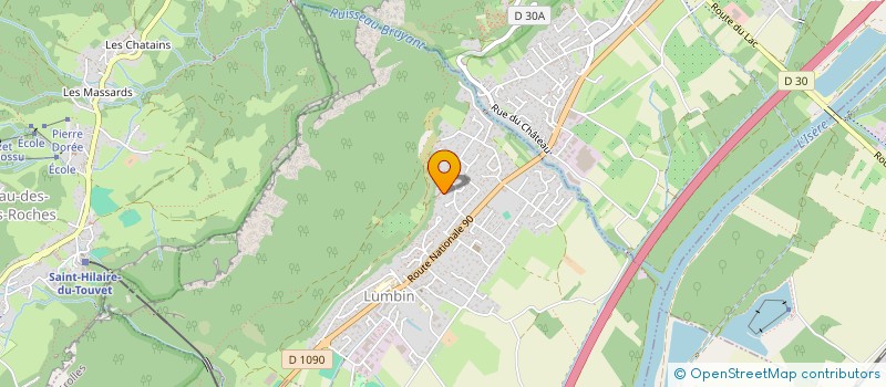 localisation de l'entreprise CITEAM  LUMBIN