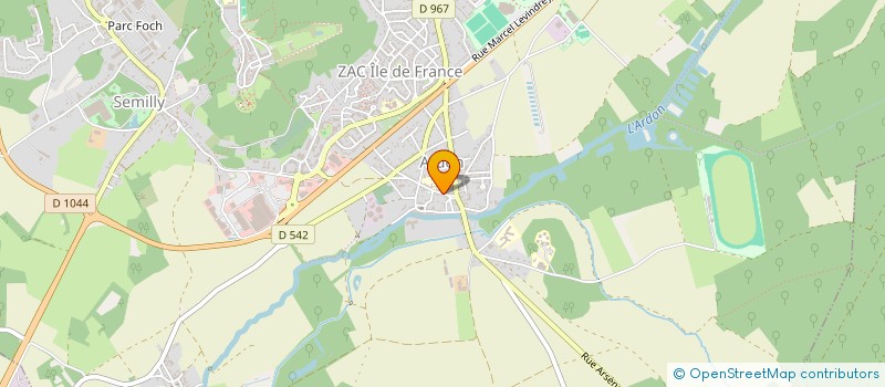 localisation de l'entreprise CITEC INGENIERIE à LAON