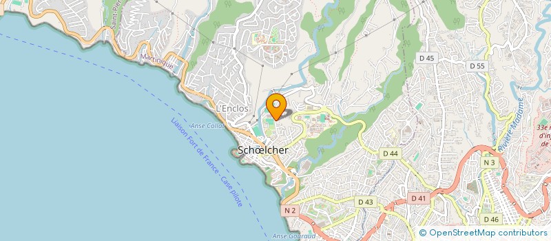 localisation de l'entreprise CITELED à SCHOELCHER
