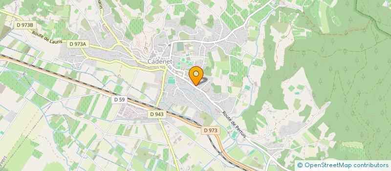 localisation de l'entreprise CITEMA +  CADENET