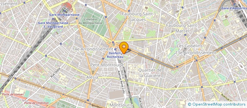 localisation de l'entreprise CITEMETRIE à PARIS