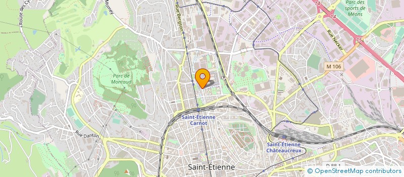 localisation de l'entreprise CITERNE à SAINT-ETIENNE