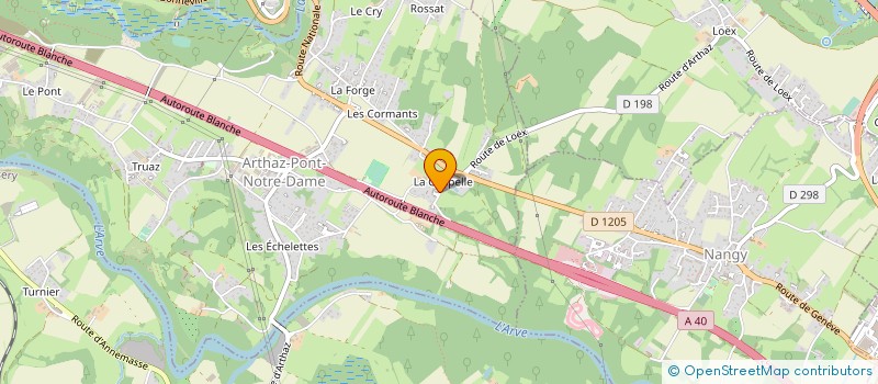 localisation de l'entreprise CITERNES DU LEMAN  ARTHAZ-PONT-NOTRE-DAME