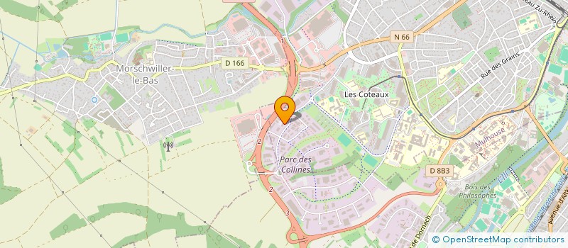 localisation de l'entreprise CITEVENTS à MULHOUSE