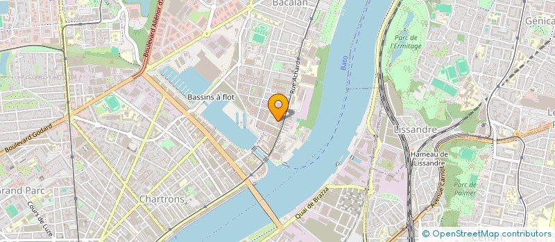localisation de l'entreprise CITEVO GIRONDE à BORDEAUX