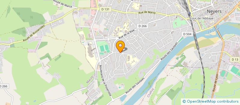 localisation de l'entreprise CITHA SPORT à NEVERS