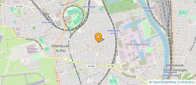 localisation de l'entreprise CITHEA INSERTION à VILLENEUVE-LE-ROI