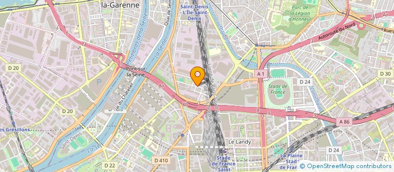 localisation de l'entreprise CITIBAT à SAINT-DENIS