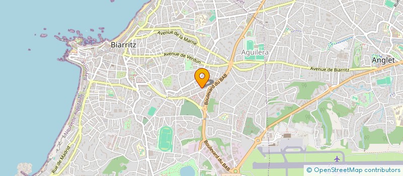 localisation de l'entreprise CITICO à BIARRITZ