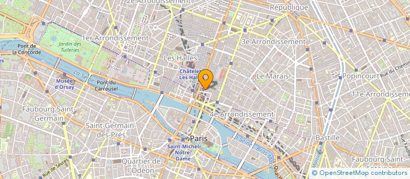 localisation de l'entreprise CITILED à PARIS