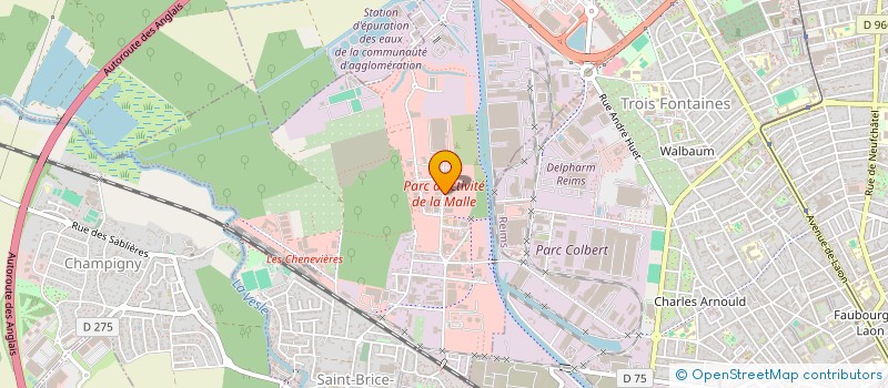 localisation de l'entreprise CITIM  SAINT-BRICE-COURCELLES