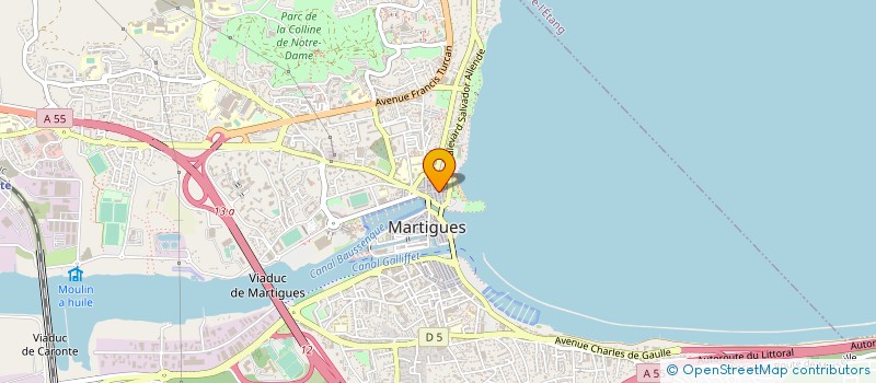 localisation de l'entreprise CITIPHONE à MARTIGUES