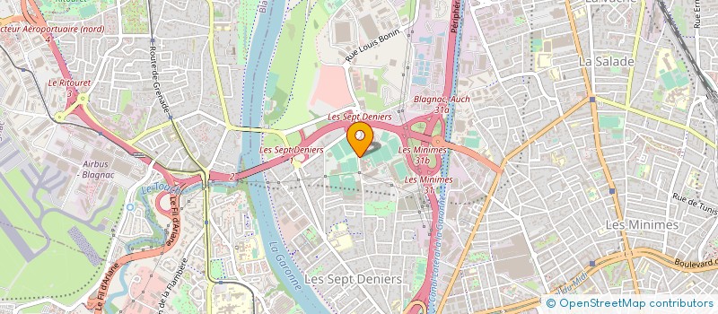 localisation de l'entreprise CITIPLUS à TOULOUSE