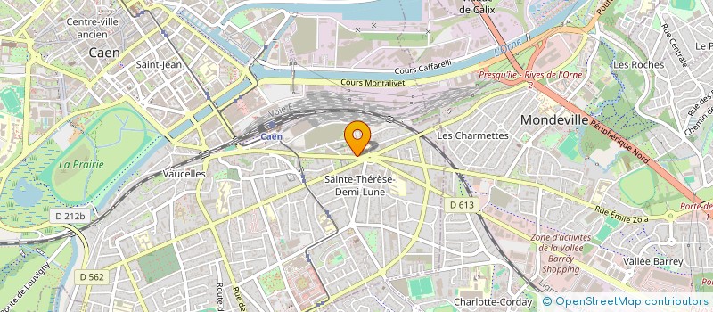 localisation de l'entreprise CITIS AUTO à CAEN
