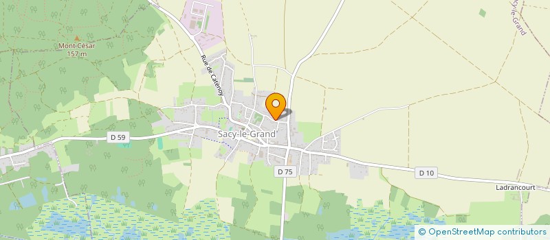 localisation de l'entreprise CITIVIL  SACY-LE-GRAND