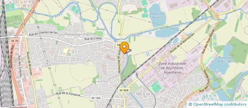 localisation de l'entreprise CITIZEN 67  STRASBOURG