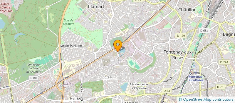 localisation de l'entreprise CITIZEN AI à CLAMART
