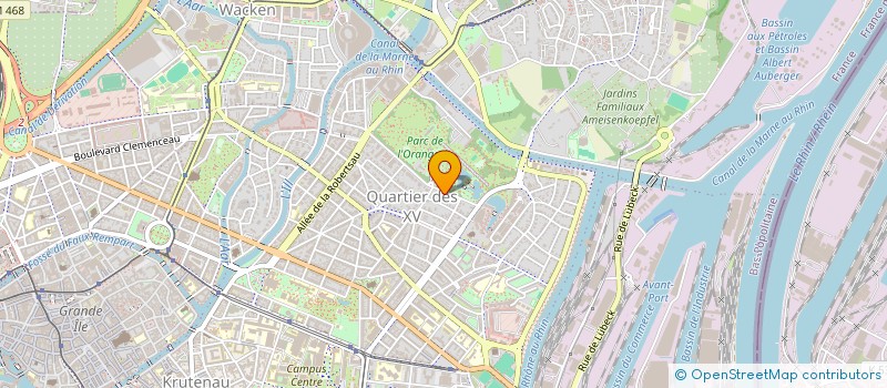 localisation de l'entreprise CITIZEN IMMOBILIER à STRASBOURG
