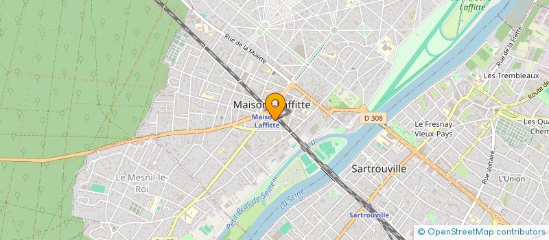 localisation de l'entreprise CITIZEN MEDIA à MAISONS-LAFFITTE
