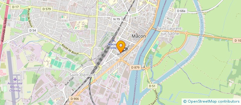 localisation de l'entreprise CITIZEN PRESS UNITED à MACON