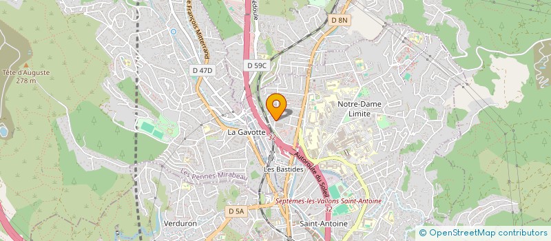 localisation de l'entreprise CITIZEN' SHIP à MARSEILLE