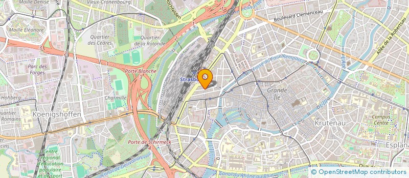 localisation de l'entreprise CITIZEN VOICES FOR DEMOCRACY  STRASBOURG