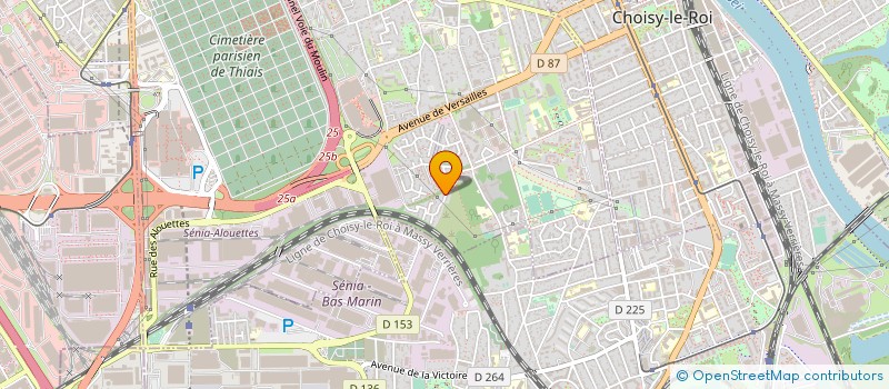 localisation de l'entreprise CITIZENGOLF  THIAIS