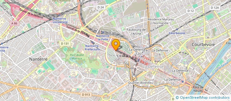 localisation de l'entreprise CITIZENM PARIS GARE DE LYON PROPERTIES SCI  NANTERRE