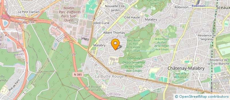 localisation de l'entreprise CITIZENS HOLDING à CHATENAY-MALABRY