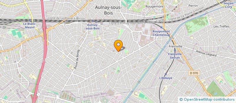 localisation de l'entreprise CITLALI à AULNAY-SOUS-BOIS