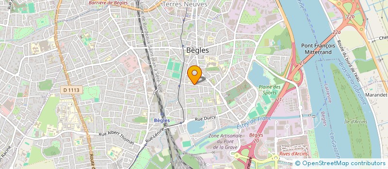 localisation de l'entreprise CITO-CITA à BEGLES