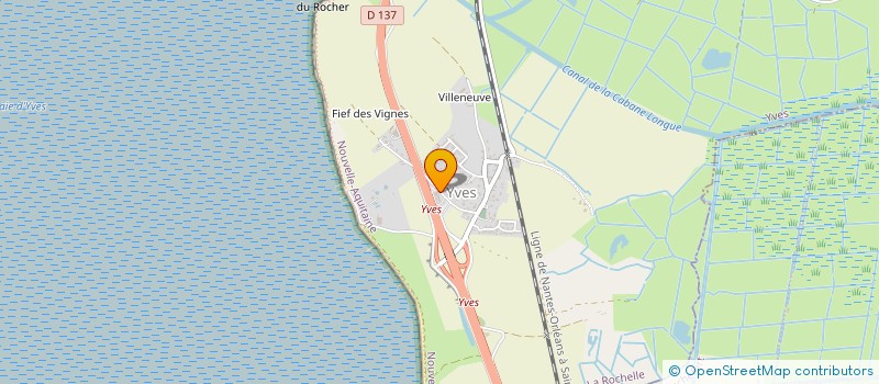 localisation de l'entreprise CITOYA  YVES