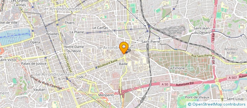 localisation de l'entreprise CITOYEN DU MONDE à MARSEILLE