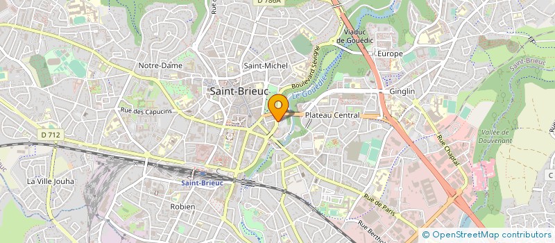 localisation de l'entreprise CITOYENNE A PART ENTIERE à SAINT-BRIEUC