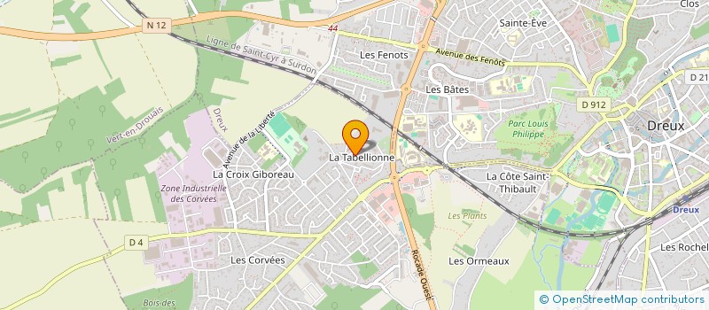 localisation de l'entreprise CITOYENNETE ET SOLIDARITE 28 à VERNOUILLET