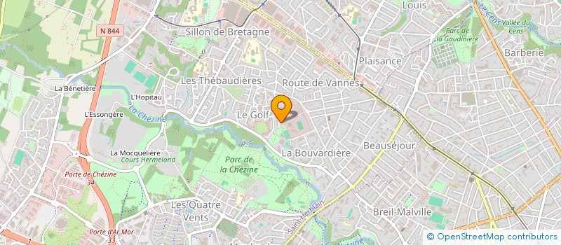 localisation de l'entreprise CITOYENNETE OUTRE MER à SAINT-HERBLAIN