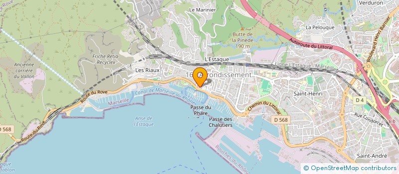 localisation de l'entreprise CITOYENNETE RESEAU SANTE MENTALE à MARSEILLE