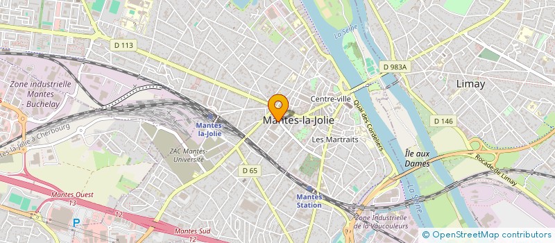 localisation de l'entreprise CITOYENNETE SOLIDARITE HARKIS YVELINES  MANTES-LA-JOLIE