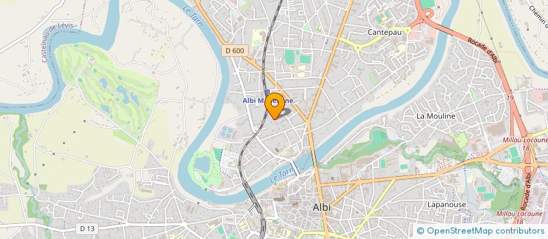 localisation de l'entreprise CITOYENS 21 ALBI à ALBI