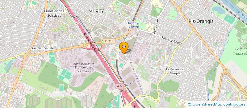 localisation de l'entreprise CITOYENS à GRIGNY